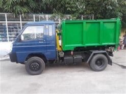 Xe Chở Rác Thùng Rời Forcia 2 Khối