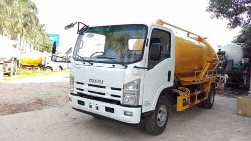 Xe Hút Bùn Chất Thải Isuzu 7 Khối