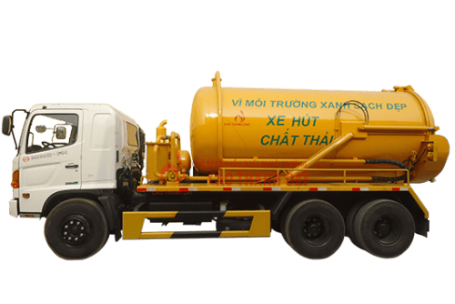 Xe Hút Chất Thải Hino FM 12 Khối