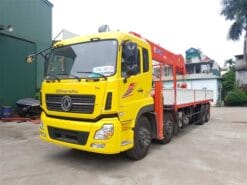 Xe tải Dongfeng L315 gắn cẩu Kanglim 10 tấn KS2605