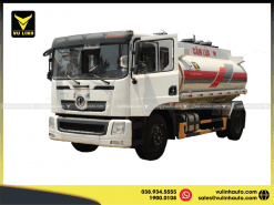 Xe xi téc chở xăng dầu DONGFENG cabin vuông 11 khối