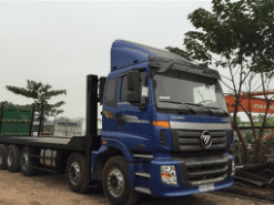 Xe nâng đầu chở máy công trình Thaco Auman C34/W340