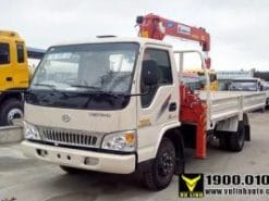 Xe tải Chiến Thắng gắn cẩu Kanglim