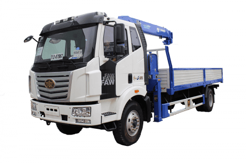 Xe tải Faw 4x2 gắn cẩu Tadano TM - ZT504H