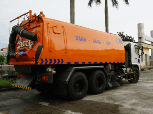 xe quet hut bui duong Hino FM 10m3.4