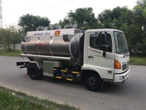 xe bồn chở xăng dầu hợp kim nhôm
