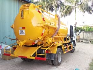 Xe hút bùn, hút chất thải Isuzu 7m3