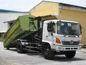 XE CHỞ RÁC Hooklift HINO FG8JJSB 12 KHỐI 6.2 Tấn