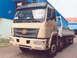 xe tải gắn cẩu DONGYANG 7 tấn Faw