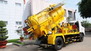 Xe hút bùn, hút chất thải 7 khối Hino FG