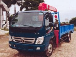 xe tải gắn cẩu Unic 3 tấn 4 đốt Thaco olin 700B