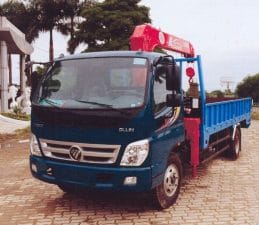 xe tải gắn cẩu Unic 3 tấn 4 đốt Thaco olin 700B