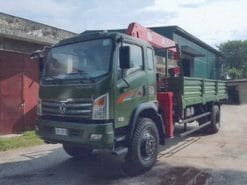 xe tải gắn cẩu Kanglim 5 tấn TRUONGGIANG DFM YC88TF4X4
