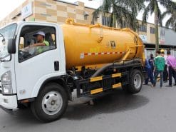 XE HÚT BÙN, HÚT CHẤT THẢI 7 KHỐI ISUZU NHẬP KHẨU NGUYÊN CHIẾC