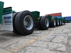 SƠ MI RƠ MOÓC CHỞ HÀNG SIÊU TRƯỜNG SIÊU TRỌNG 60 FEET 6 TRỤC L66-LD