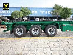 SƠ MI RƠ MOÓC XƯƠNG 45 FEET 3 TRỤC 4 GÙ H53-CC-01