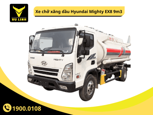 XE CHỞ XĂNG DẦU HYUNDAI MIGHTY EX8 9m3