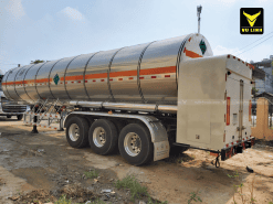Sơ mi rơ mooc bồn xitec 31 khối chở CO2 lỏng