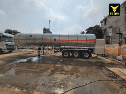 Sơ mi rơ mooc bồn xitec 31 khối chở CO2 lỏng