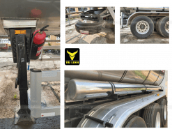 Sơ mi rơ mooc bồn xitec 31 khối chở CO2 lỏng