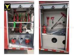 Trang bị chữa cháy xe cứu hỏa chữa cháy Dongfeng 5 khối