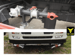 Phụ kiện xe phun nước rửa đường tưới cây Dongfeng 9,5 khối