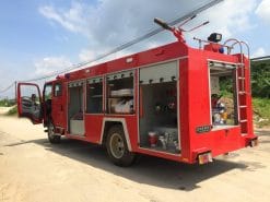 Xe cứu hỏa isuzu 5 khối nhập khẩu nguyên chiếc đời 2021