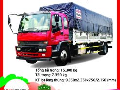 xe tải thùng mui bạt Isuzu VM model FTR160SL9