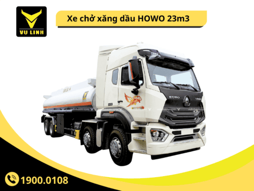 XE CHỞ XĂNG DẦU HOWO 23m3
