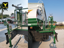 Súng phun áp lực cao trên xe phun nước rửa đường DONGFGFENG 18 khối