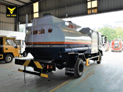 Phần bồn xe chở xăng 6 khối Hyundai Mighty EX8