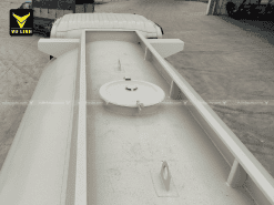 Phần nắp bồn xe phun nước rửa đường ISUZU FVZ 15 khối 10