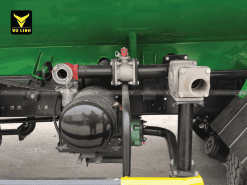 Phần bơm và van nạp xe phun nước rửa đường ISUZU FVZ 15 khối