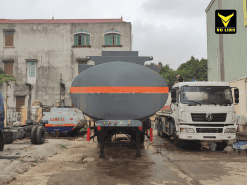 Sơ mi rơ mooc xi téc chở hóa chất 28 khối TEYUN