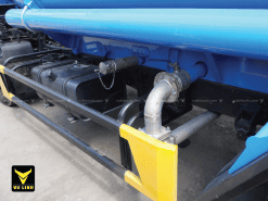 Hệ thống van xả kết hợp với bơm đẩy của xe chở nước sạch 7 khối HYUNDAI MIGHTY EX8