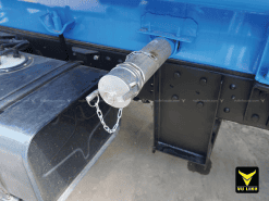 Hệ thống van xả kết hợp với bơm đẩy của xe chở nước sạch 7 khối HYUNDAI MIGHTY EX8