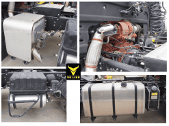 Hệ thống vận hành xe đầu kéo JAC 420HP 2 cầu