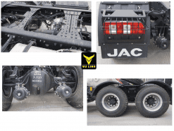 Hệ thống cầu và lốp xe đầu kéo JAC 420HP 2 cầu