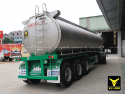 Sơ mi rơ mooc bồn chở methanol 40 khối kèm đầu kéo HOWO