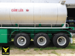 Sơ mi rơ mooc bồn chở methanol 40 khối