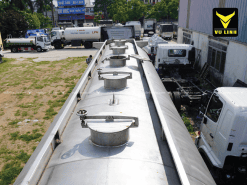 Lắp lẩu của sơ mi rơ mooc bồn chở methanol 40 khối