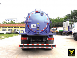 Xe hút bùn hút chất thải FAW 8 khối