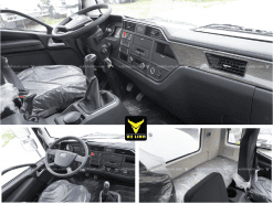 Nội thất xe phun nước rửa đường tưới cây FAW 14 khối