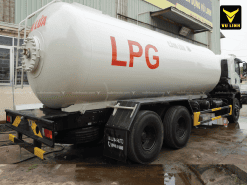 Xe xi téc chở khí hóa lỏng LPG 23 khối ISUZU FVM