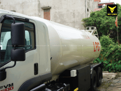 Phần bồn xe chở khí hóa lỏng LPG 23 khối ISUZU FVM