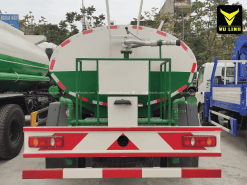 Phụ kiện trên xe bồn phun nước rửa đường Dongfeng 9,5 khối
