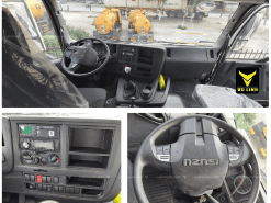 Nội thất xe phun nước rửa đường ISUZU GIGA 8x4 17 khối