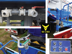 Phụ kiện xe phun nước rửa đưởng tưới cây Chenglong 8x4 17 khối