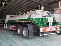 Hệ thống vòi phun xe phun nước rửa đường ISUZU GIGA 8x4 17 khối