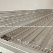 Sàn Inox kiểu sóng trên thùng xe tải đông lạnh